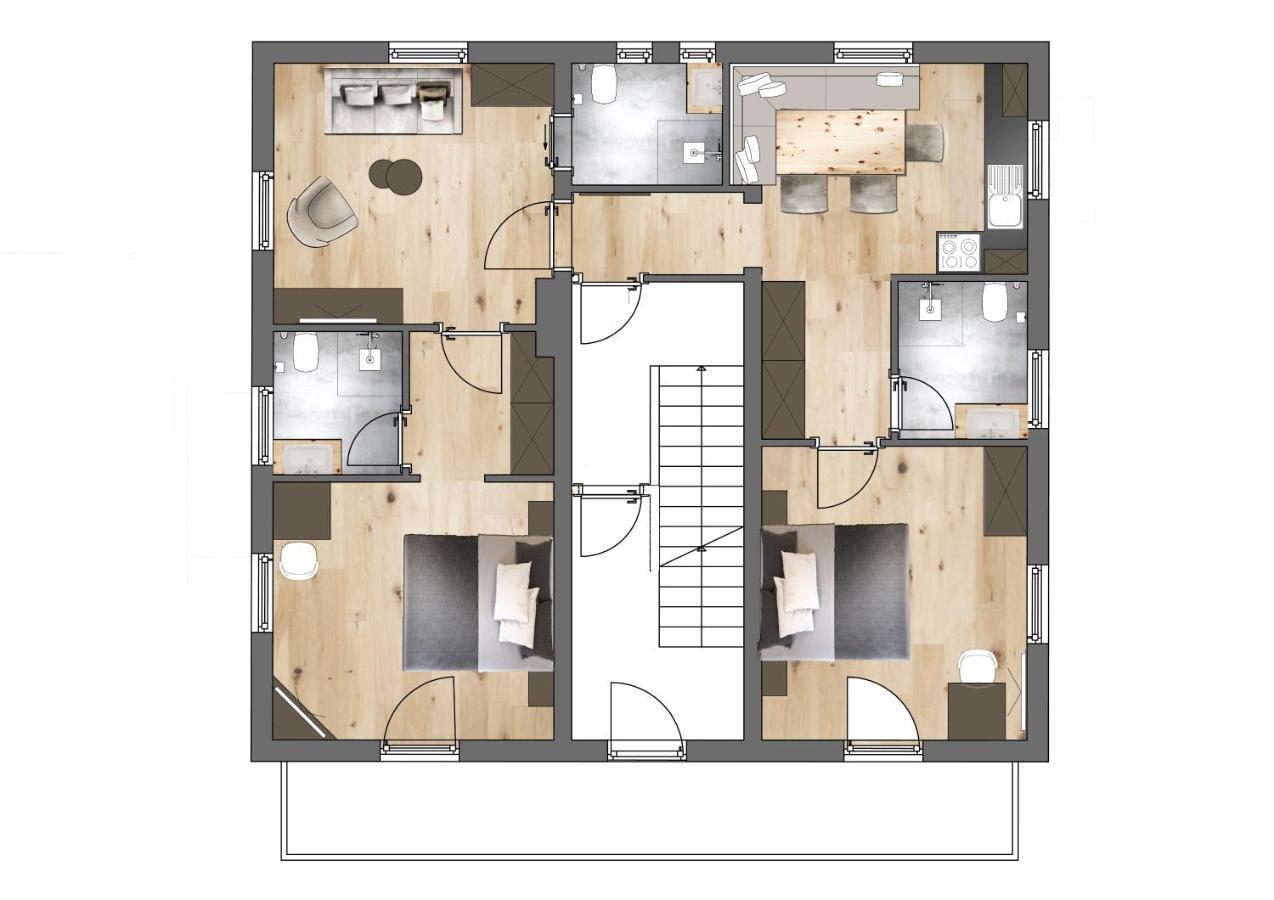 Viktors Apartments Санкт-Антон-ам-Арльберг Экстерьер фото
