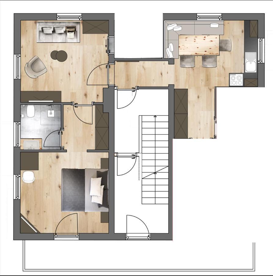Viktors Apartments Санкт-Антон-ам-Арльберг Экстерьер фото